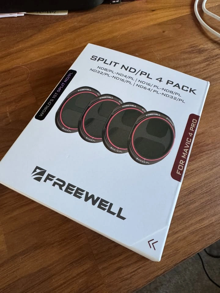 Freewell Bright Day 4 Pack - Polarized Split NDs for Mavic 4 Pro - photo 2