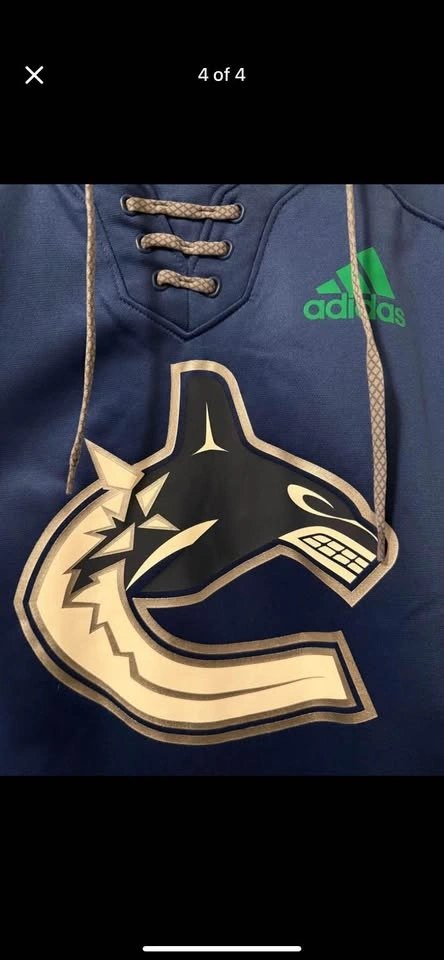 Adidas Vancouver Canucks Hoodie men Size-M - photo 2