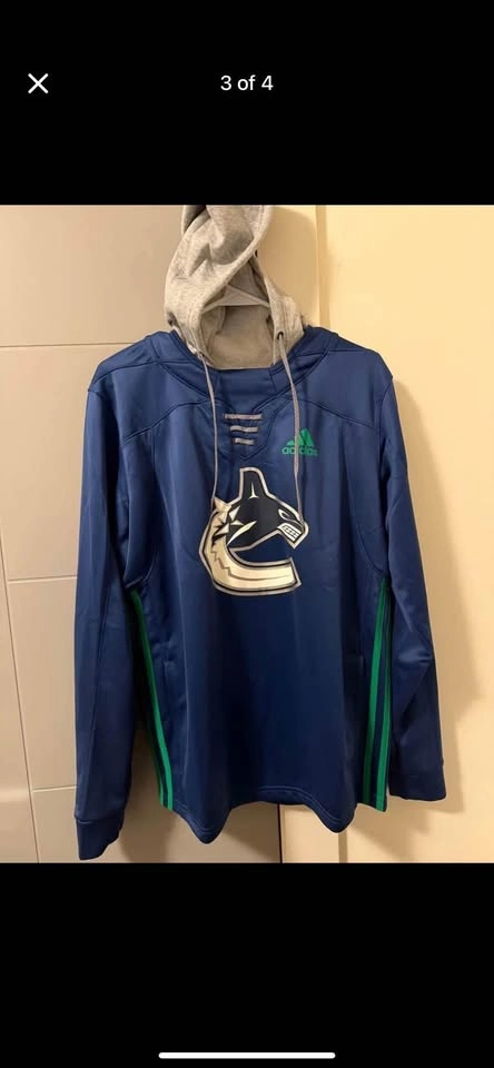 Adidas Vancouver Canucks Hoodie men Size-M - photo 3