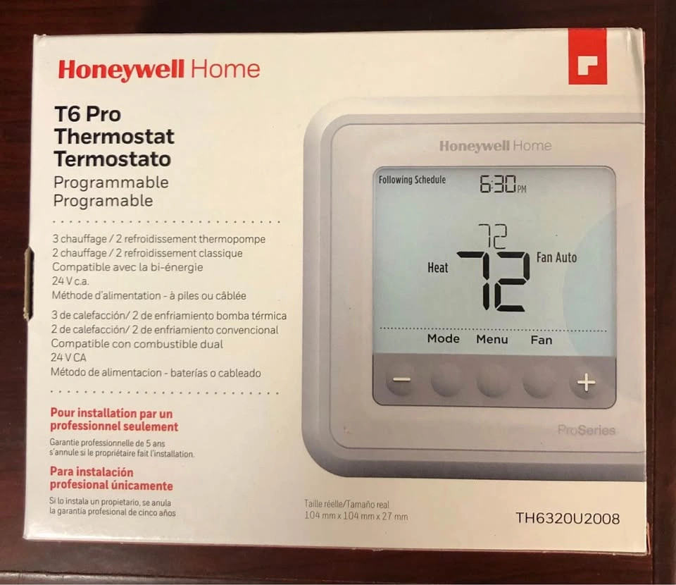 Honeywell T6 Programmable Thermostat