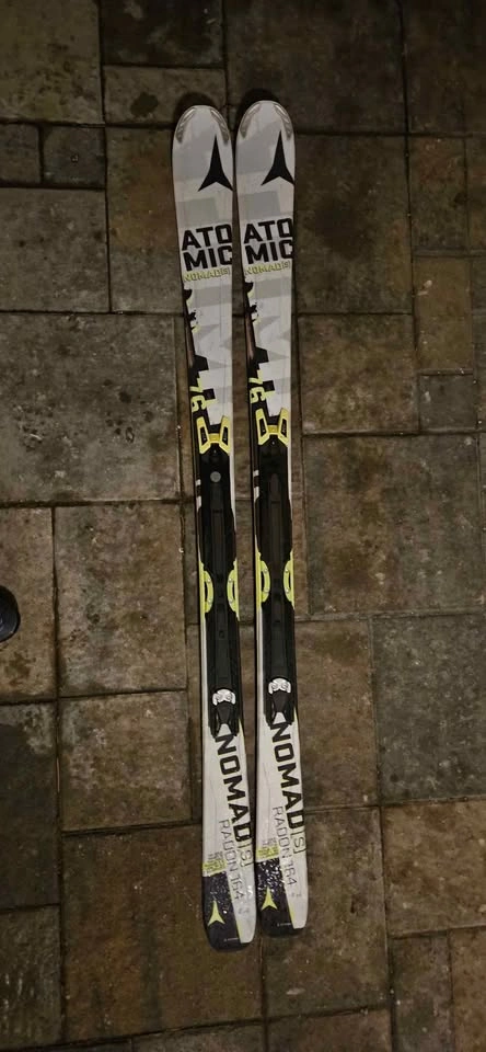 Skis, poles, boots, and helmets - photo 2