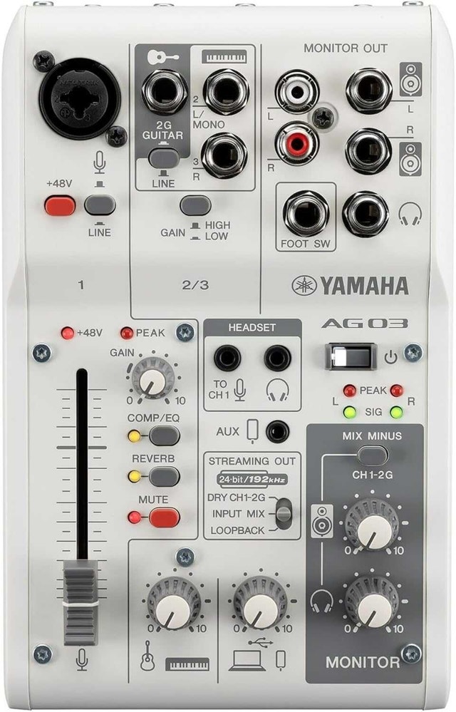 Yamaha AG03MK2 White (BRAND NEW) - photo 5