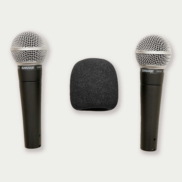 Shure SM58 Microphone Set With Cables and Pop Filter - photo 2