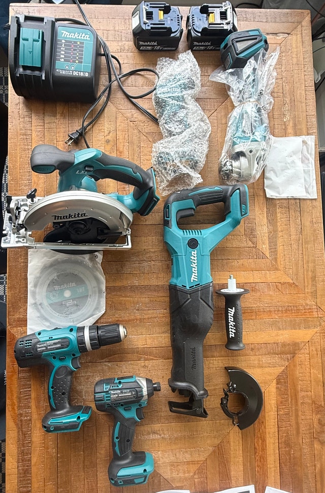 Makita 6-Piece Power Tool Combo Kit