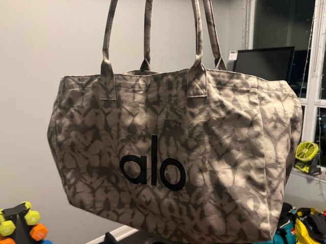 Alo Canvas Tote Bag