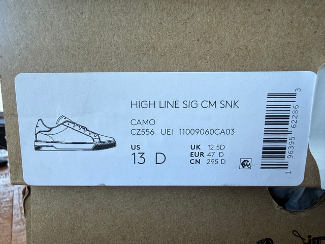 Coach High Line Signature Camo Sneakers - photo 2