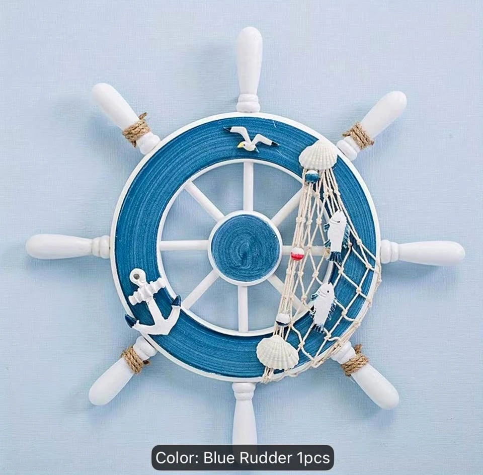 Blue Rudder - Ocean Theme Decor