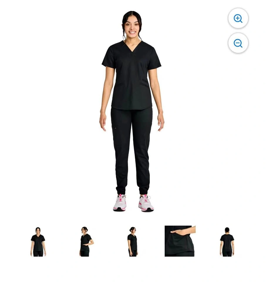 XS ScrubSet in Black by Scrubstar