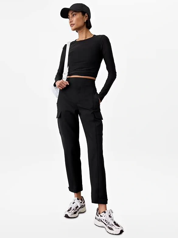 Athleta Cargo Pants (4 Tall)