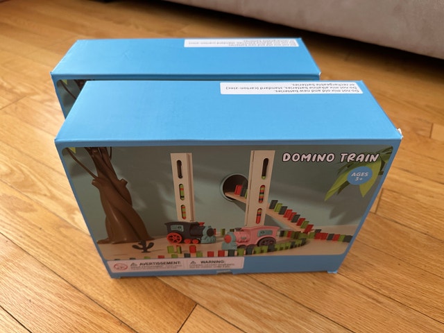 Domino Train Toy Sets (2 Boxes)