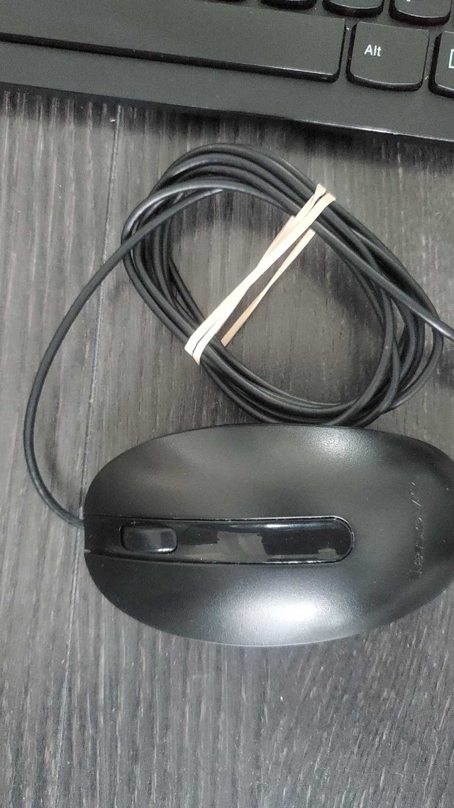 Lenovo Wired Keyboard & Mouse Combo – Lightly Used - photo 3