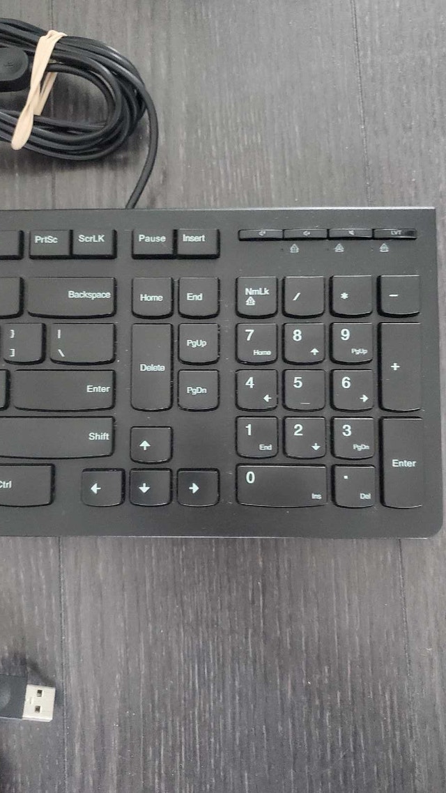 Lenovo Wired Keyboard & Mouse Combo – Lightly Used - photo 5