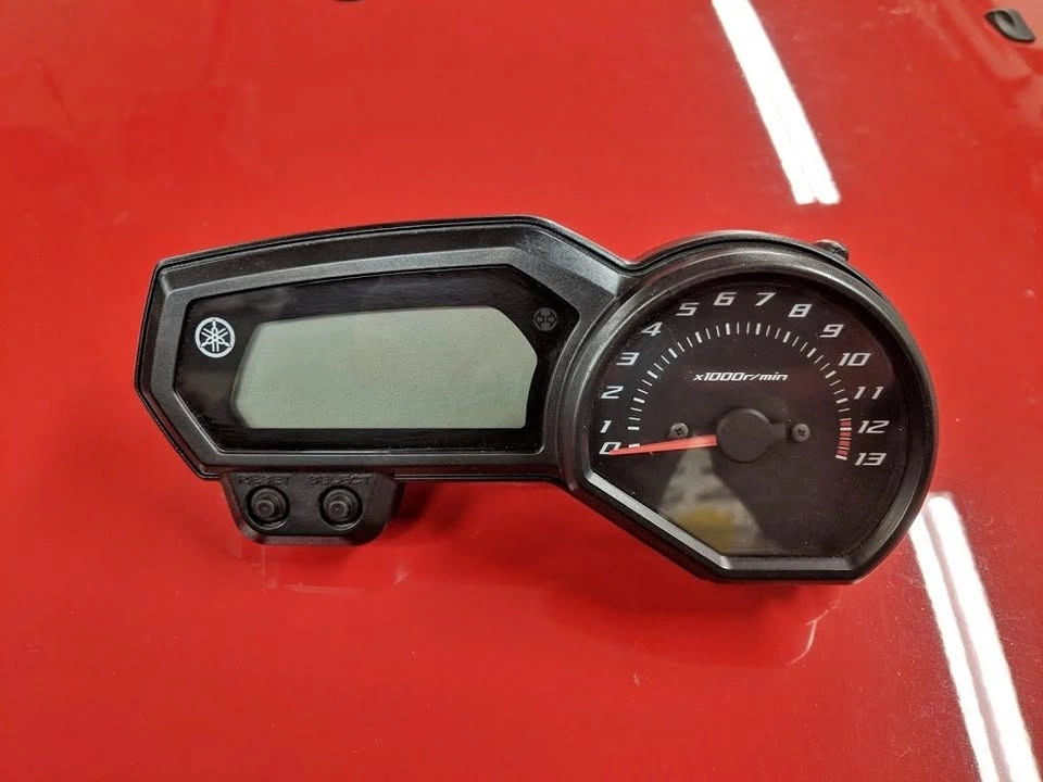 Yamaha motorcycle sport speedometer