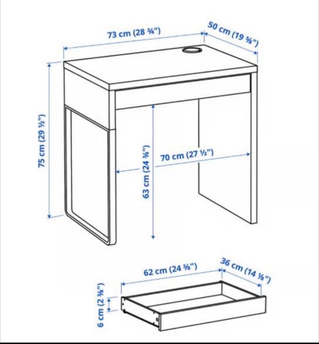 IKEA Micke Desk - photo 3