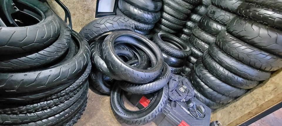 Motorcycle Tires, random sizes/types/conditions