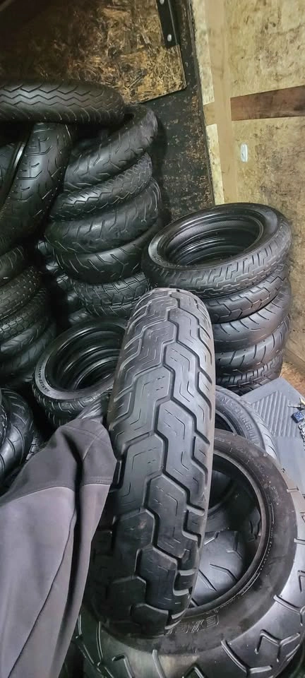 Motorcycle Tires, random sizes/types/conditions - photo 2
