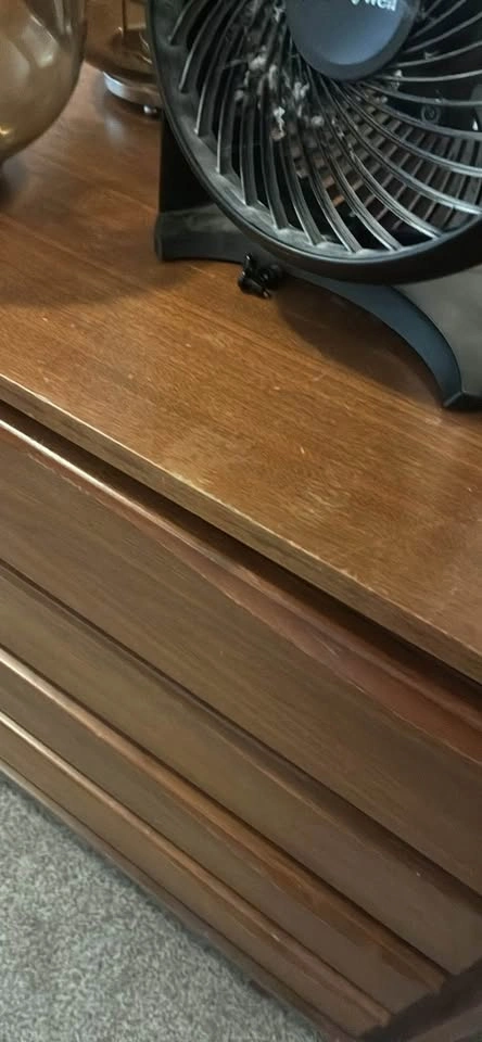 MCM 4 Cinnamon Walnut 4 Drawer Dresser with Dovetails - photo 3