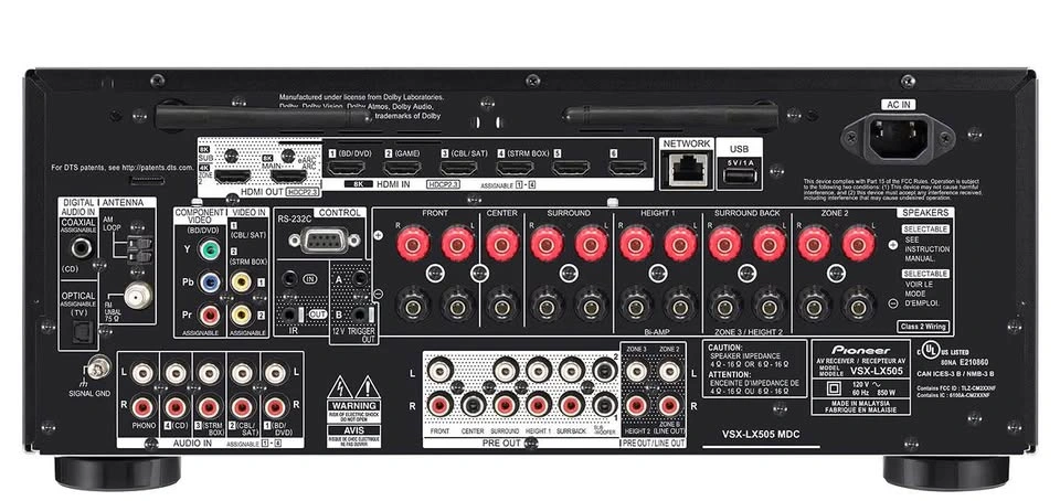 Pioneer Elite VSX-LX505 9.2-Channel AV Receiver - photo 4