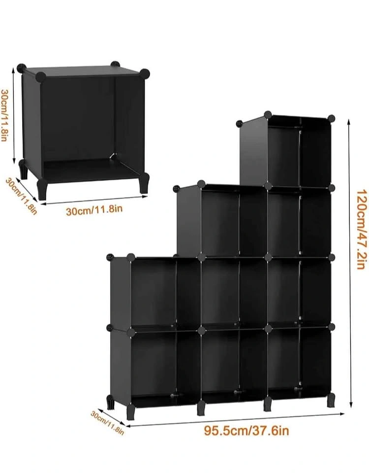 6 Tier Modular Cube Storage Shelf - photo 2