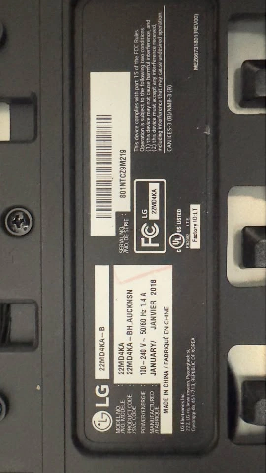 LG 22MD4KA UltraFine 4K Monitor - photo 3