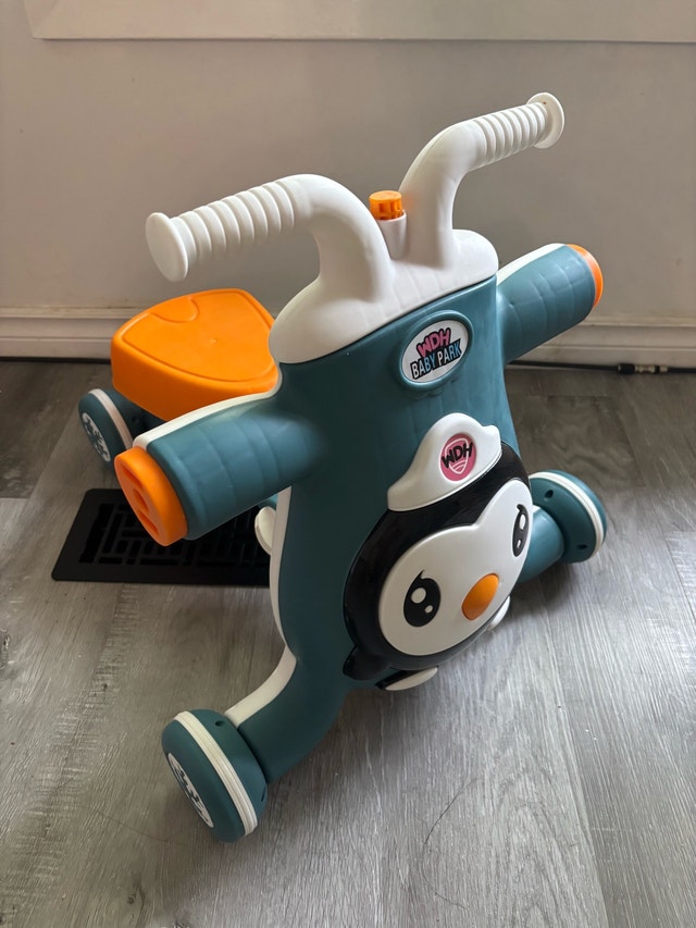 WDH Baby Park 3-in-1 Walker Bike Scooter