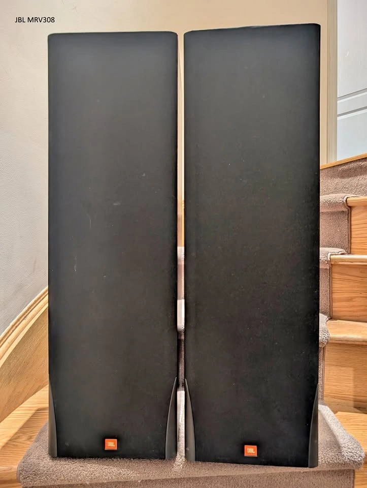JBL MRV308 pair of floor speakers