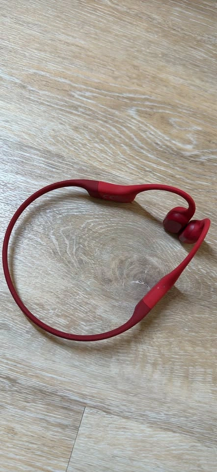 Shokz OpenRun Bone Conduction Headphones - Red - photo 3