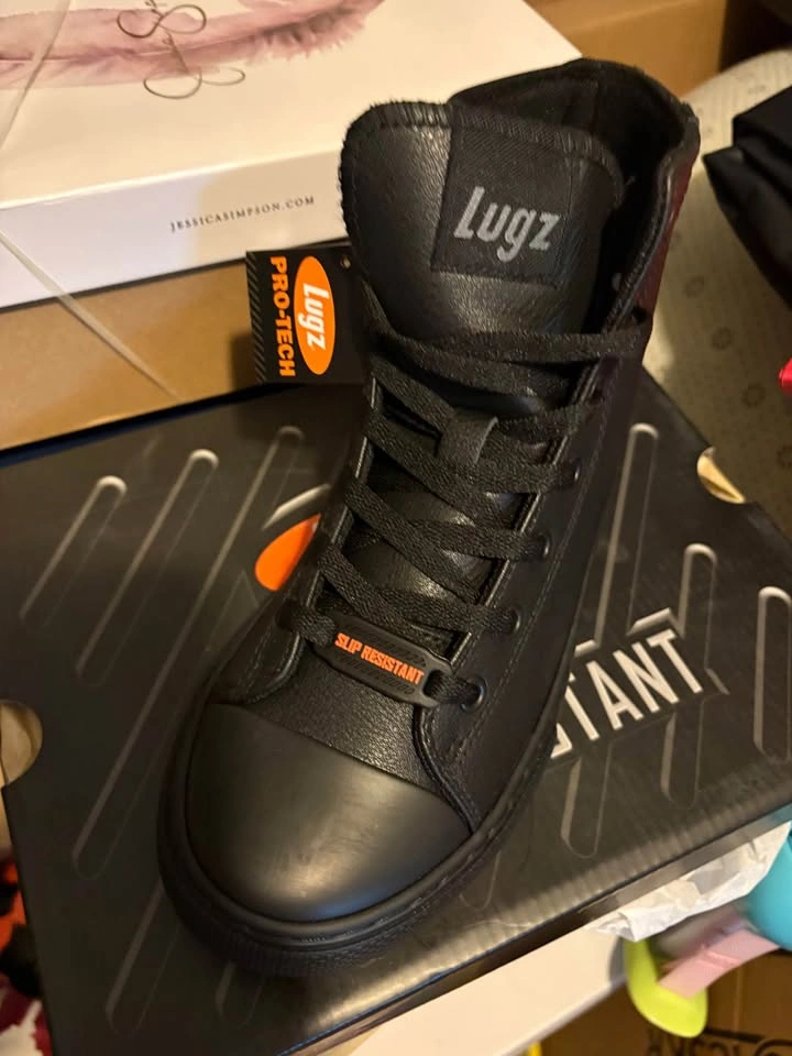 Lugz Stagger Work Slip resistant shoe w7.5 - photo 4