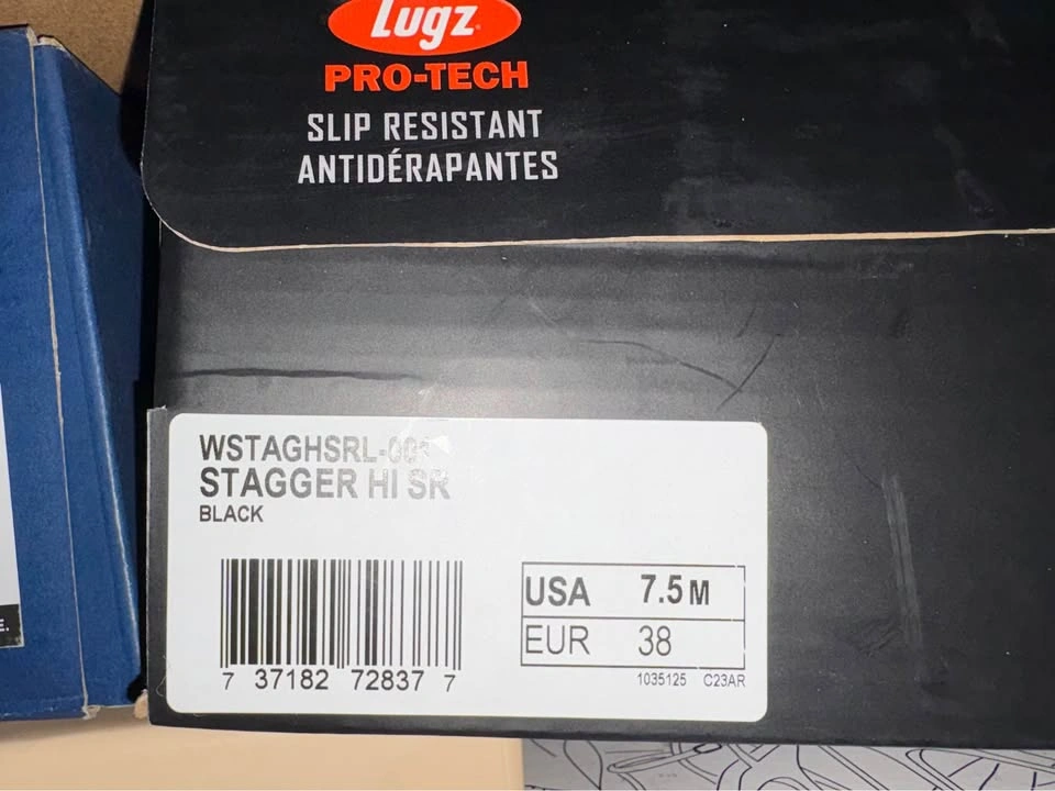 Lugz Stagger Work Slip resistant shoe w7.5 - photo 5