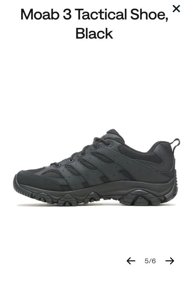 Merrill Moab tactical shoes - photo 4