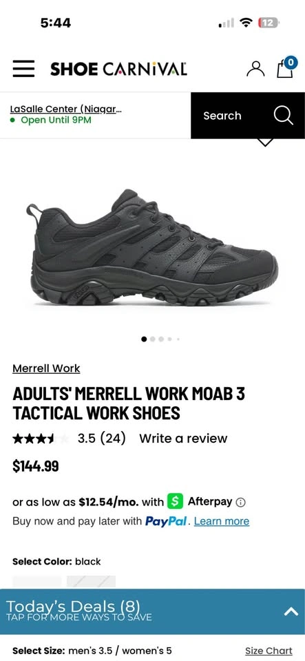 Merrill Moab tactical shoes - photo 5