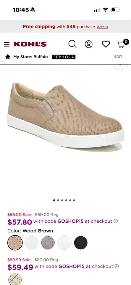 Dr Scholls slip ons