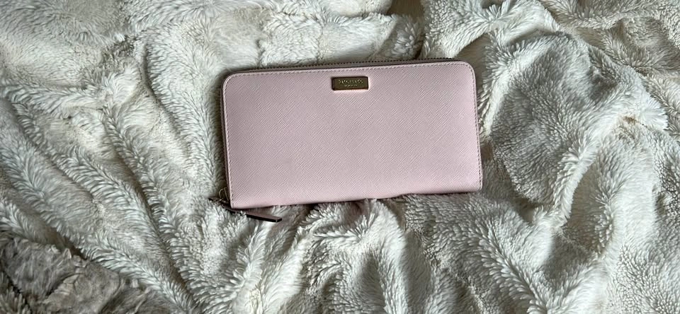Kate spade pink long wallet