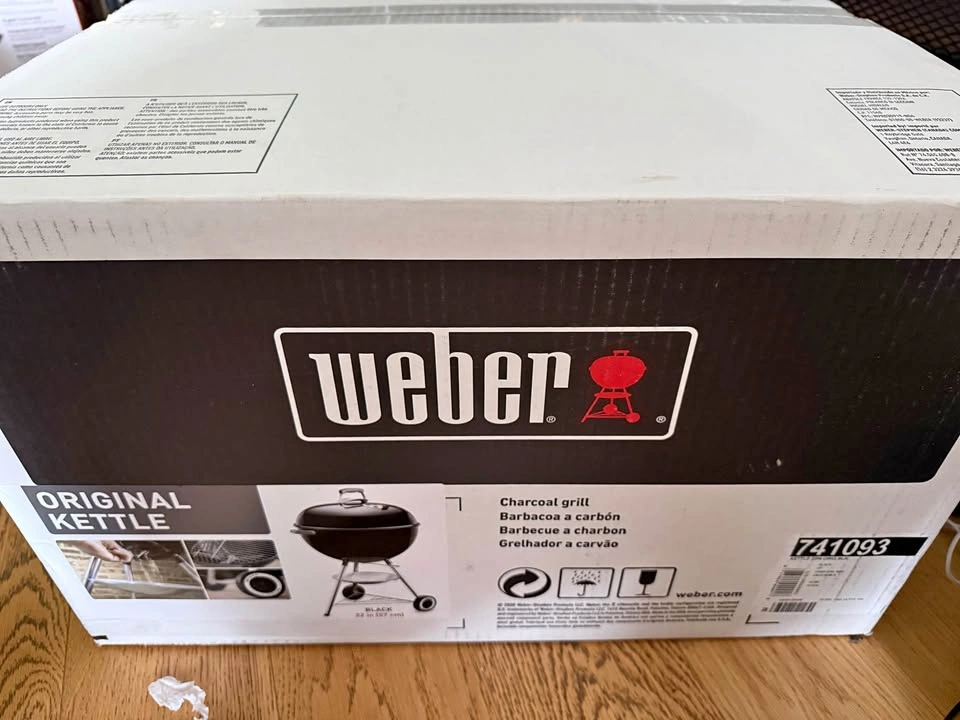New in Box Weber Charcoal Grill (Unopened, Sealed)