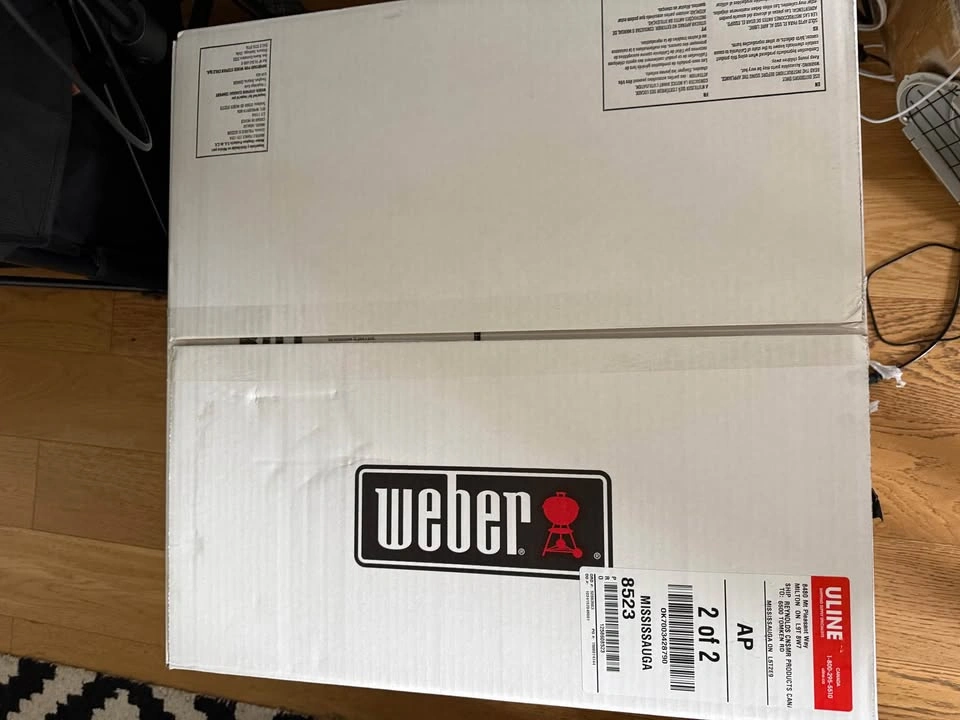 New in Box Weber Charcoal Grill (Unopened, Sealed) - photo 2