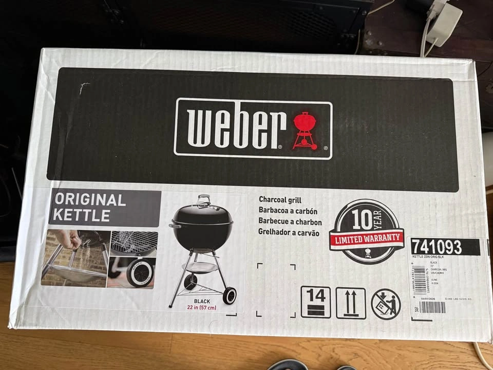 New in Box Weber Charcoal Grill (Unopened, Sealed) - photo 3