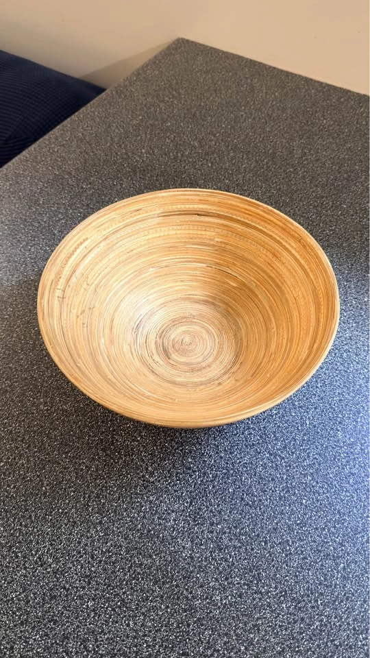 Wooden fruit bowl - photo 2