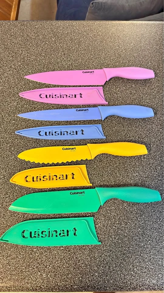 Cuisinart Knife Set (with protective covers)
