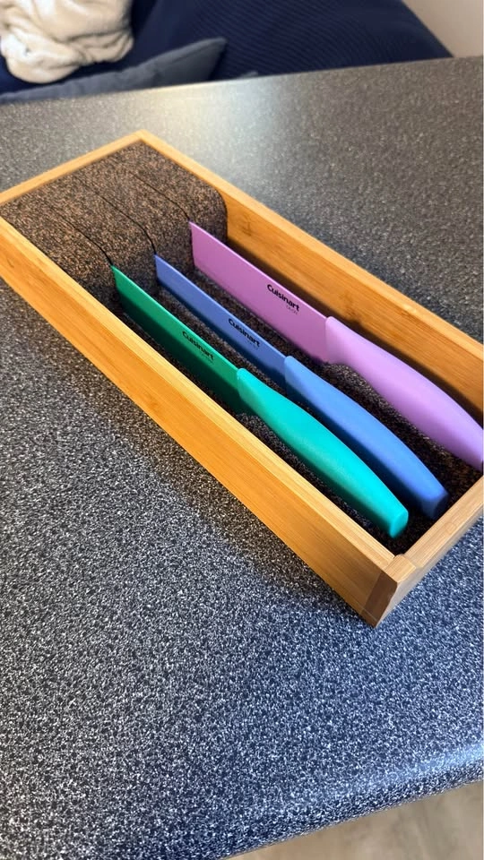 In-drawer cork knife block - photo 2