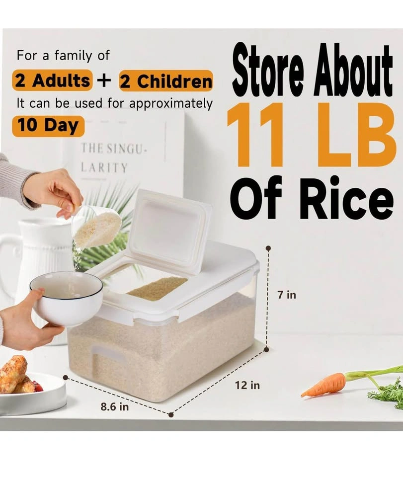 Small item/ toy/ Pantry /Kitchen Storage container w/scoop - photo 5