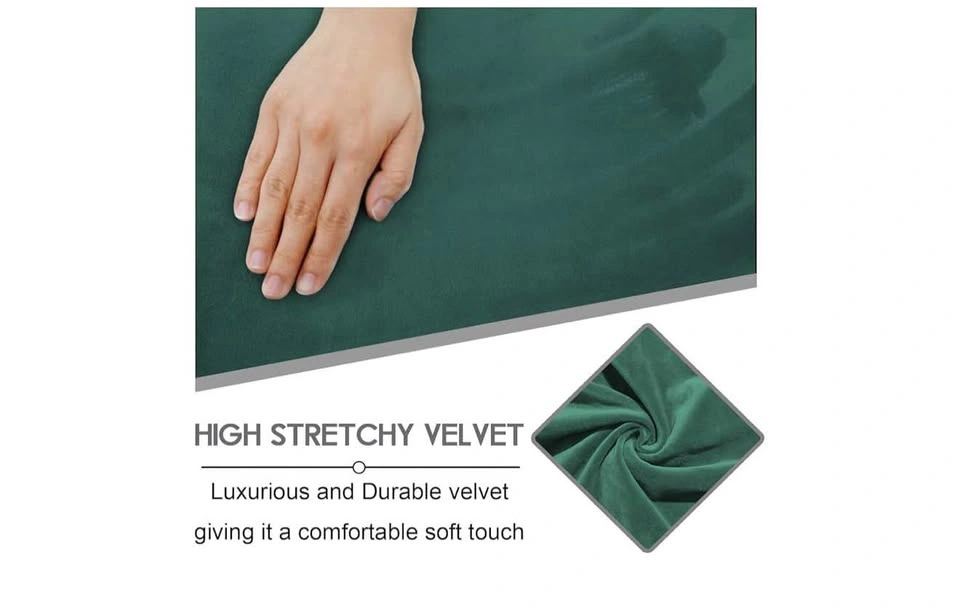 Green Recliner Sofa Cover with Console - New - photo 3