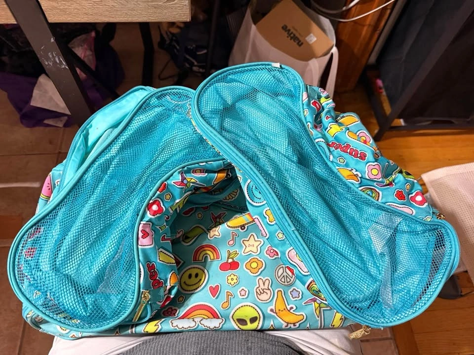 Posh Peanut Sticker Print Duffel Bag - photo 2