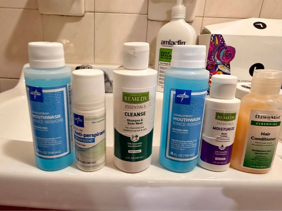 Medline Remedy and DawnMist Personal Care Bundle