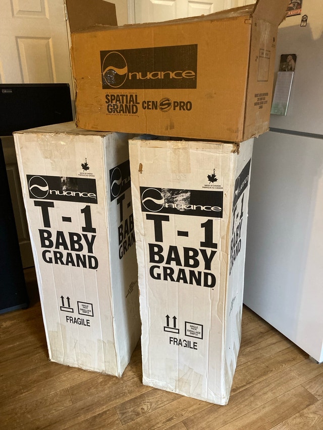 Powered Tower Speaker Trio