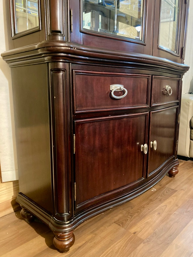 2 Pc China Cabinet - photo 3