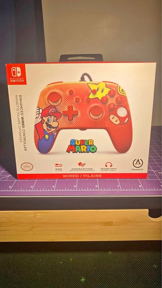 Nintendo Switch Super Mario Wired Controller