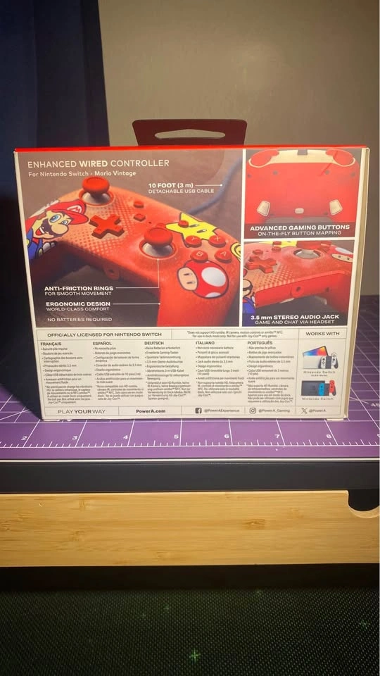 Nintendo Switch Super Mario Wired Controller - photo 2