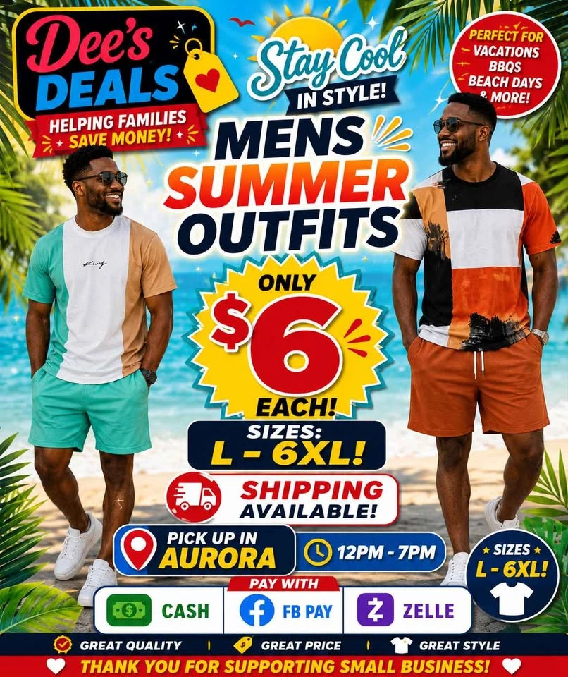 Men's summer outfits BRAND NEW $6 - photo 3
