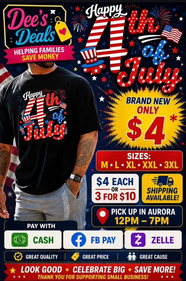 July 4th T shirts only $4 each - photo 2