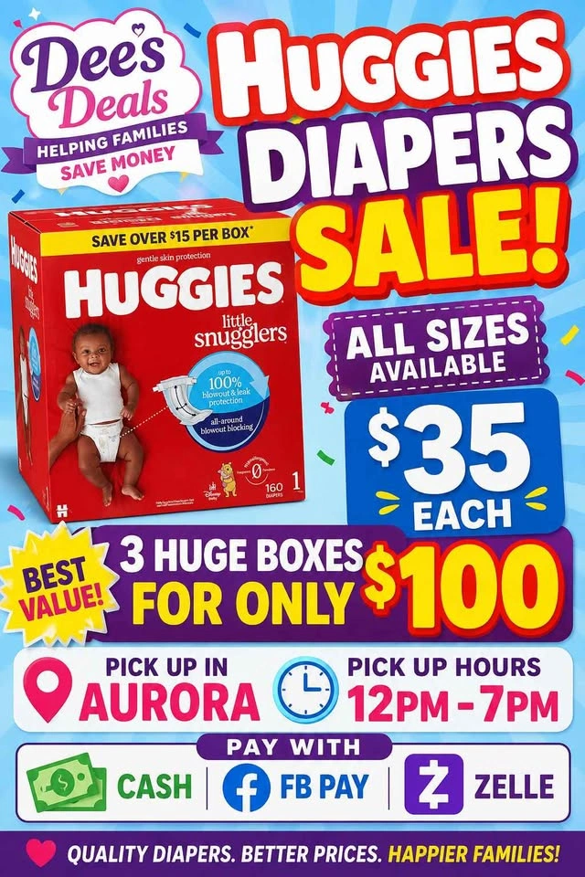 Huge Box Huggies $35 or 3 for $100 - photo 2
